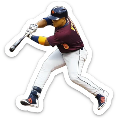 Miguel Cabrera pelotero beisbol grandes ligas Venezuela sticker