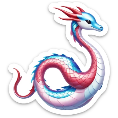 Milotic-Dragonair-Latias-hybrid sticker