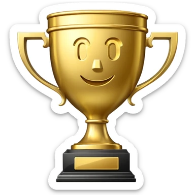 money trophy with 10B on it elite  sticker