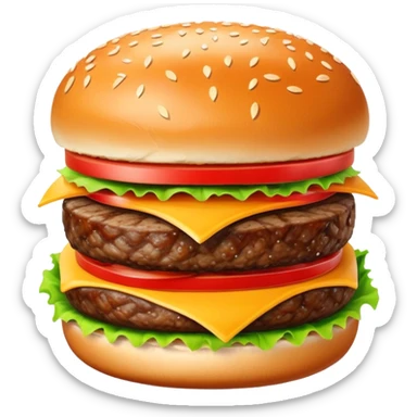 Wagyu hamburger  sticker