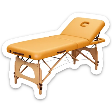 massage table sticker