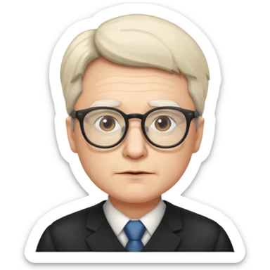 la casa de papel the professor  sticker