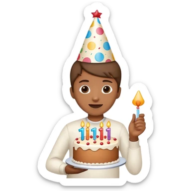 11th birthday  sticker