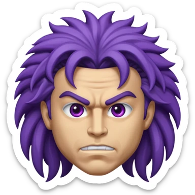 J’aimerais que tu me crées un emoji sur star Platinum dans jojo bizarre Adventure sticker
