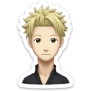 Satoru Gojo from "Jujutsu Kaisen" anime sticker