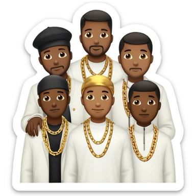 Niggas in paris sticker