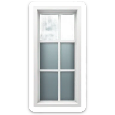 minimalistic ceiling to ground window sticker