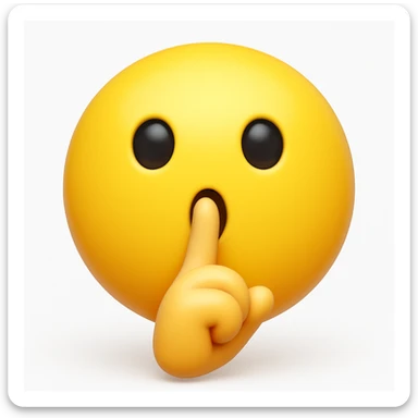 Convert the uploaded image into a 3D Apple-style emoji — preserve the key shapes, colors, and overall composition of the original image. Simplify the forms into clean, rounded cartoon-style elements while keeping the subject recognizable. Apply glossy textures, soft lighting, smooth shading, and render everything in Apple emoji style on a clean white background

 sticker