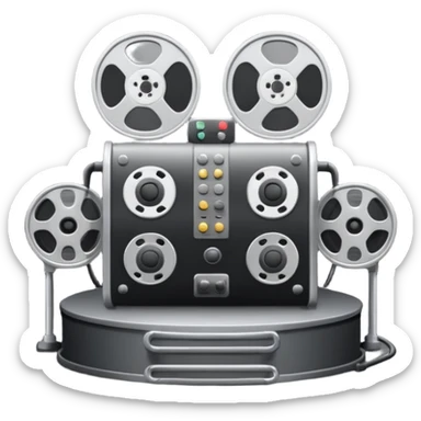 concert Cable reels sticker