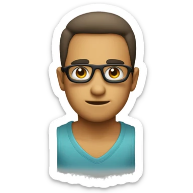 cool letters saying "N sticker