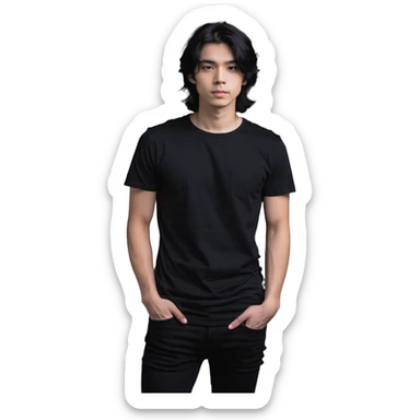 emo character sticker