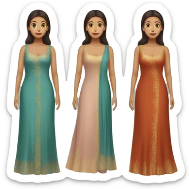 aishwarya rai long dress sticker