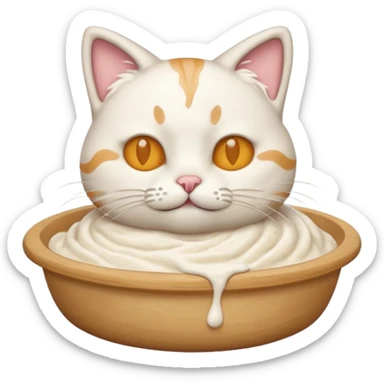 baking kitty sticker