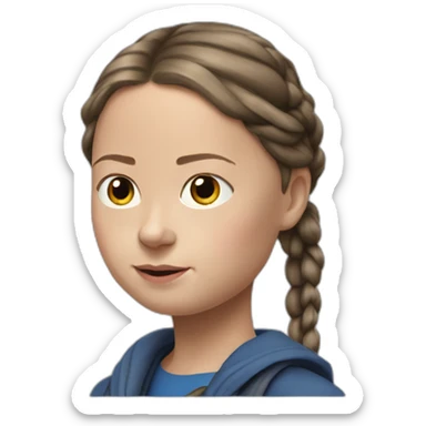 Greta Thunberg how dare you sticker