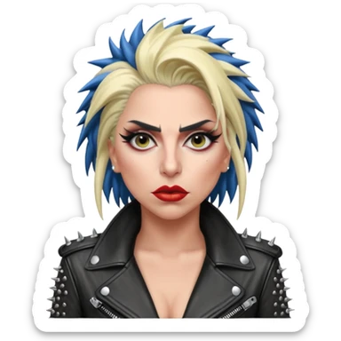 Lady gaga mistress of mayhem sticker