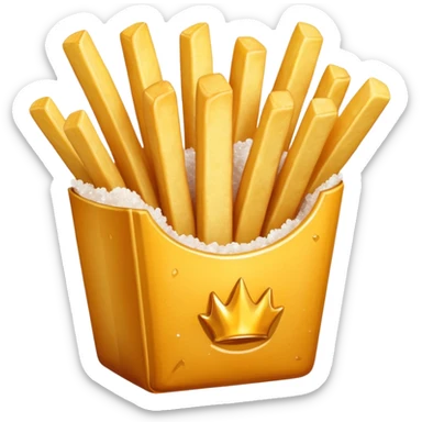 Porzione di patatine media sticker