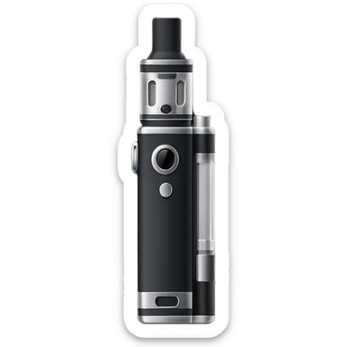 black vape sticker