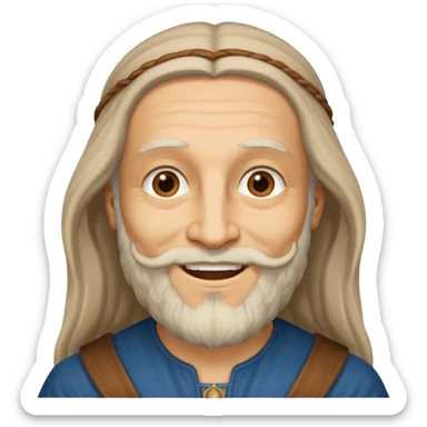 Leonardo da Vinci sticker