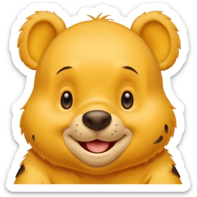 Whinnie the Pooh sticker