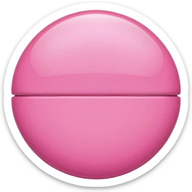 pink medication sticker