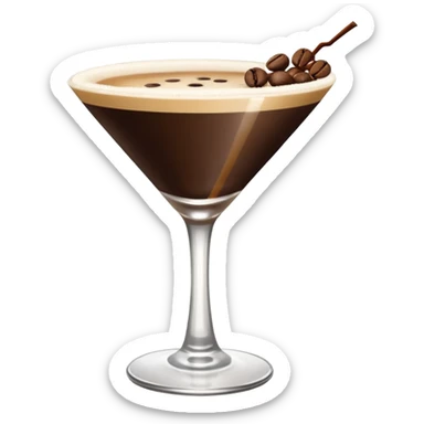 Espresso martini sticker
