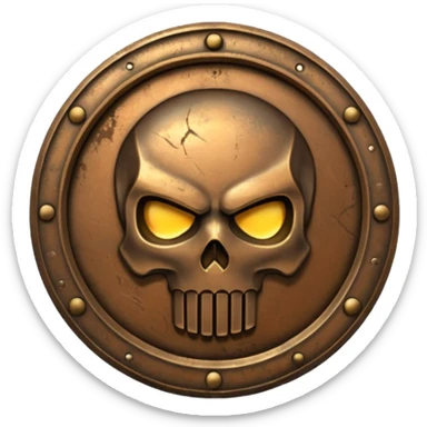 dirty old faction emblem sticker