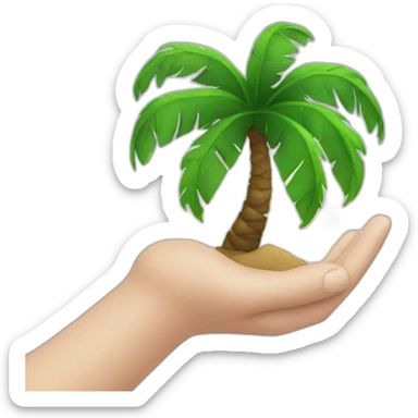 palm sticker