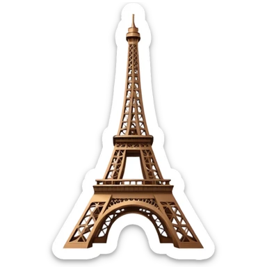 create a n emoji of tour eiffel sticker