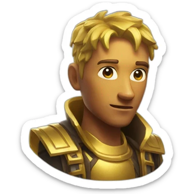 Midas Fortnite sticker