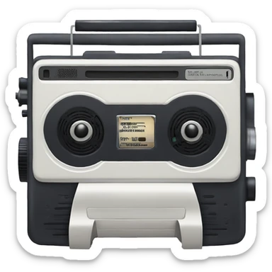 Talkboy - cassette recorder from the movie "Home Alone" sticker