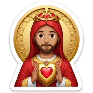 sagrado corazón de Jesús  sticker