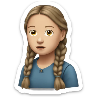 greta thunberg sticker
