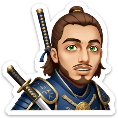 Vigilant Samurai sticker