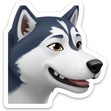 Huskies  sticker