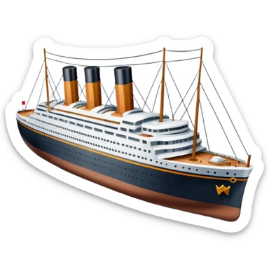 Make the Titanic sticker