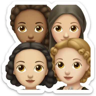 if anne boleyn and catherine of aragon had a baby sticker