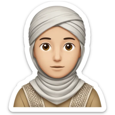 with the UAE traditonal thing on their head sticker