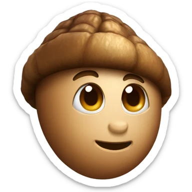 Bronze Acorn sticker