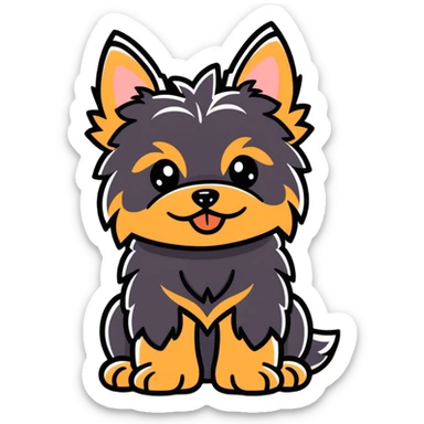 Yorkie sticker