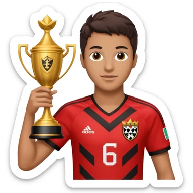 Eu quero a taça da libertadores esteja perto do flamengo sticker