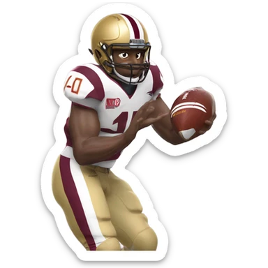 Washington football commander  sticker