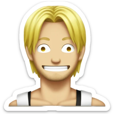 Sanji one piece  sticker
