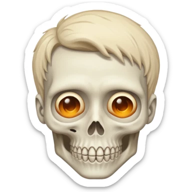 Witheret bonie sticker