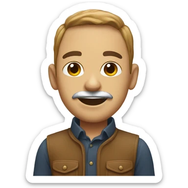 create emoji with nut and fish sticker