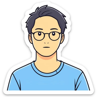 My self portrait  sticker