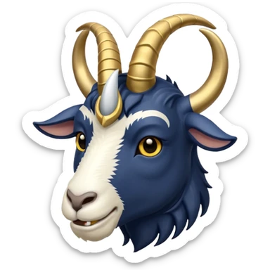 Navy football goat emoji sticker