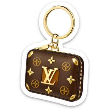 Louis Vuitton keychain sticker