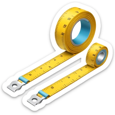 Sewing Essential soft measuring-tape sticker