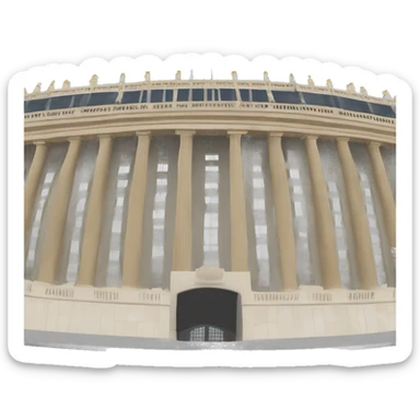 big ben front straight view sticker