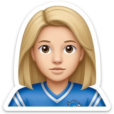 Me with a Detroit lions flag sticker